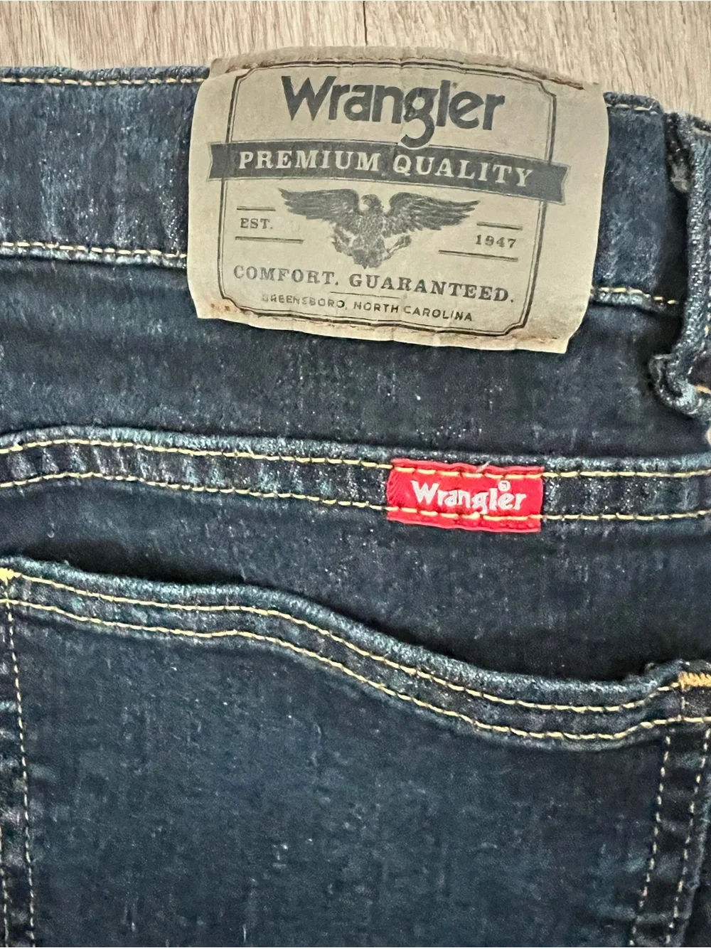 Wrangler Classic Bootcut Kids Jeans- Dark Blue